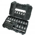 Craftsman 3/8 Drive Extreme Grip 45 Piece Ratchet, Bit Socket & Bit Set w/ Case