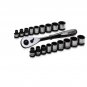 Craftsman 19 Piece 3/8 Inch Drive Universal Socket and Ratchet Set