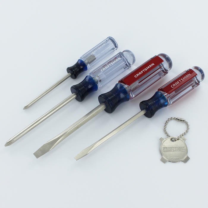 Craftsman 5 Piece Standard and Phillips Screwdriver Set