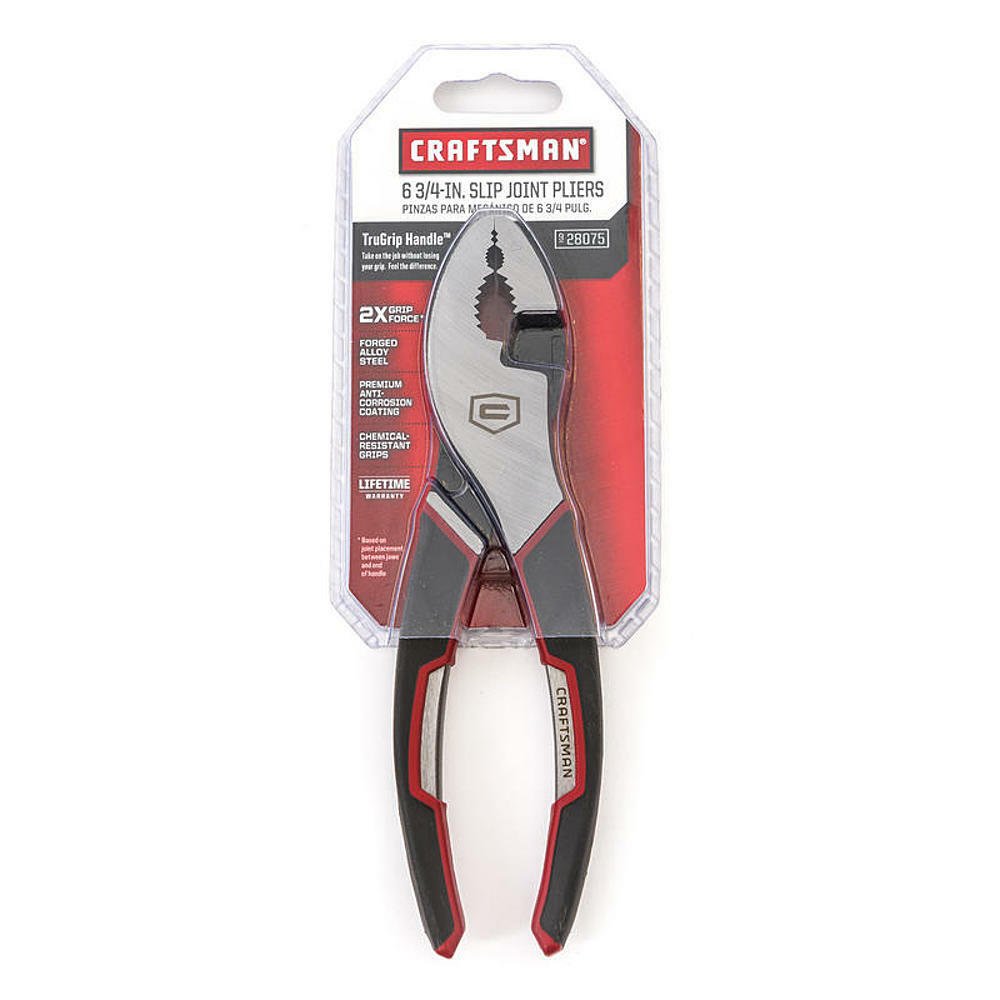 Craftsman 6-3/4 Inch Slip Joint Adjustable Pliers