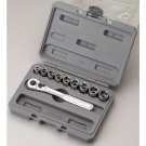 Craftsman 10 Piece 6 point 3/8 Inch Drive Metric Socket Wrench Set w/ Case