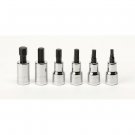 Craftsman 6 Piece 3/8 Drive Metric Hex Bit Socket Set 4 - 10mm