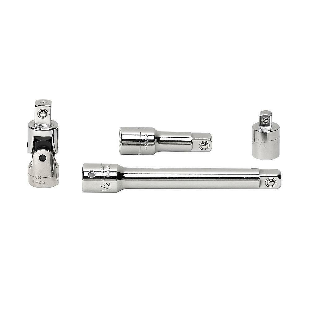 Craftsman 4 Piece 1/2 Drive Accessory Set - Extensions, Universal Joint, Adapter
