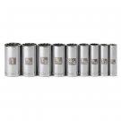 Craftsman 9 Piece 3/8 Drive 12 Point Deep Standard (SAE) Socket Set 7/16 - 1in.