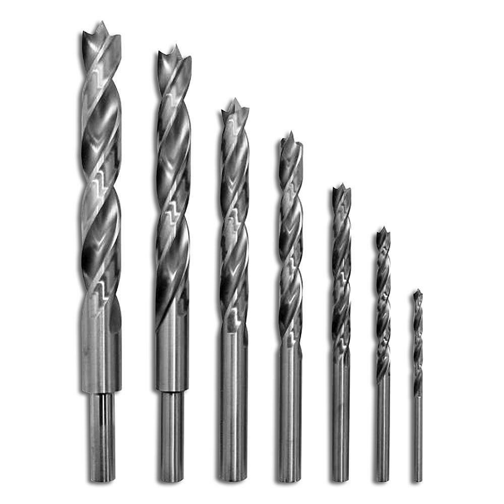 Craftsman 7 Piece Brad Point Drill Bit Set