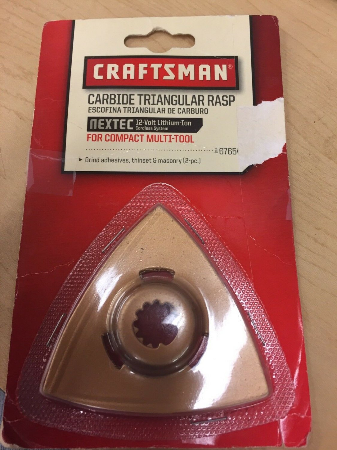 Craftsman Nextec Multi-Tool Triangular Rasp 2 Pack