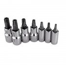 Craftsman 7 Piece 1/4 & 3/8 Drive Tamper Proof Torx Bit Socket Set T15 - T50
