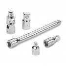 Craftsman 5 Piece 3/8 Drive Accessory Set - Extensions, Universal Joint, Adapter