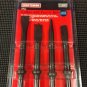 Craftsman 4 Piece Chisel Cutter and Punch Set for Pneumatic Impact Hammer