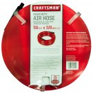 Craftsman Heavy Duty 50 Foot 3/8 Inch PVC Air Hose with 1/4 Inch Male Fittings