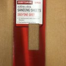 Craftsman 1/3 Sheet 3-2/3 x 9 Inch 150 Grit Sanding Sheets 5 Pack