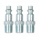 Craftsman 1/4 Inch Male Thread Quick Connect Studs with 1/4 Inch Industrial Body