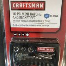 Craftsman 1/4 Drive 16 Piece Mini Ratchet and Socket Set w/ Case