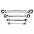 GearWrench 4 Piece External Torx Double Box Ratcheting Wrench Set E6 - E24