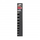 Craftsman SAE 9 Piece 3/8 Inch Drive 6 Point Laser Impact Socket Set w/ Case
