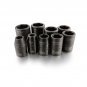 Craftsman SAE 9 Piece 3/8 Inch Drive 6 Point Laser Impact Socket Set w/ Case