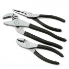 Craftsman 3 Piece Pliers Set - Arc Joint, Slip Joint, Long Nose MADE IN THE USA