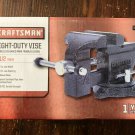 Craftsman 3-1/2 Inch Light Duty Bench Vise w/ Swivel Base