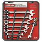 Craftsman 8 Piece Reversible Ratcheting Metric Wrench Set 8 - 18mm