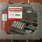 Craftsman 17 Piece 12 Point 1/2" Drive Metric Socket Set - Made in USA