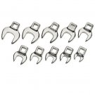 Craftsman 10 Piece 3/8 Drive Metric Crowfoot Wrench Set 10 -19mm