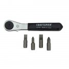 Craftsman 5 Piece Offset Ratcheting Screwdriver Bit Wrench Set - Made in USA
