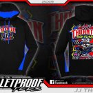 Blue/Black Hoodie - Large