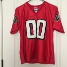 NFL Team Apparel Women's Falcons #00 Football Replica Jersey Top Sz L Clothes