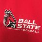 NIKE Dri-Fit Ball State Football Women's Polo Shirt Top Sz M MultiColor Clothes