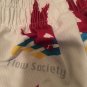 FLOW SOCIETY Adult Athletic Shorts Sz M Multicolor Clothes