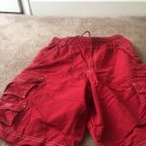 Eddie Bauer Mens Swim Shorts Trunks Swimwear Sz S Red