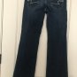 American Eagle Stretch Women's Blue Denim Jeans Pants Sz 2 Short Bottoms Clothes