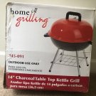 Home Grilling 14" Table Top Kettle Outdoor Charcoal Grill NIB Outdoor Cooking Home Grilling 14" Table Top Kettle Outdoor Charcoal Grill NIB Outdoor Cooking