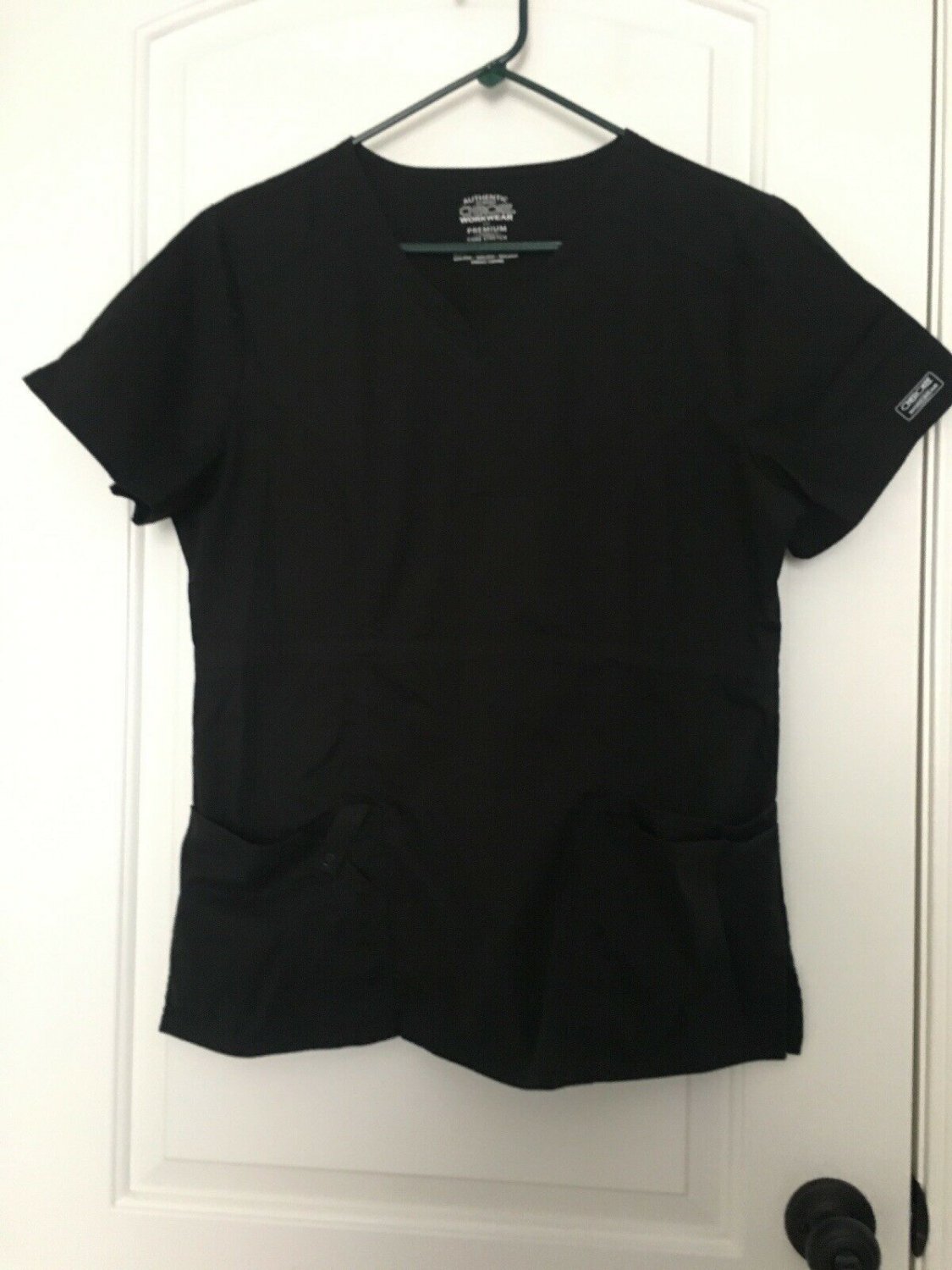 Authentic Cherokee WorkWear Women's Uniform Scrub Shirt Top Sz L Clothes