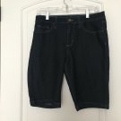Riders By Lee Mid Rice Bermuda Women's Blue Denim Jean Shorts Clothes