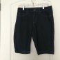 Riders By Lee Mid Rice Bermuda Women's Blue Denim Jean Shorts Clothes