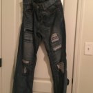 Black Premium Men's Low Rise BootCut Blue Denim Jeans Sz 32/32 Black Premium Men's Low Rise BootCut Blue Denim Jeans Sz 32/32