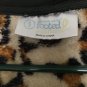 Footed Adult Footed Hooded Jumper Sz S Leopard Print Clothes