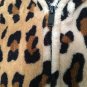 Footed Adult Footed Hooded Jumper Sz S Leopard Print Clothes