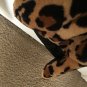 Footed Adult Footed Hooded Jumper Sz S Leopard Print Clothes