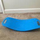 Twist And Shape Exercise Fitness Balance Board Blue Abs Legs
