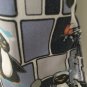 Absolute Women's Scrub Uniform Top Sz M MultiColor