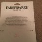 FARBERWARE Baking Dough Blender Cutting Tool Stainless Steel + Red Rubber Grip