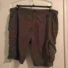BOY SCOUTS OF AMERICA Scouting Uniform Adult Cargo Shorts Sz 2XL Green