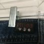 Mudd Yo! Junior Stonewashed Distressed Blue Denim Jean Skirt Size 5