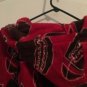 Cherokee Boys Hooded Fleece FootBall Robe Sz XL 16/18 MultiColor