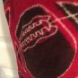 Cherokee Boys Hooded Fleece FootBall Robe Sz XL 16/18 MultiColor