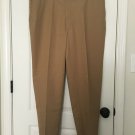 Edwards Mens Casual Work Pants SCOTCHGARD Sz 42X30 Dark Khaki Bottoms Clothes