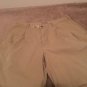 Structure Mens Casual Pleated Front Shorts Sz 34 Beige Clothes