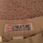 Structure Mens Casual Pleated Front Shorts Sz 34 Beige Clothes